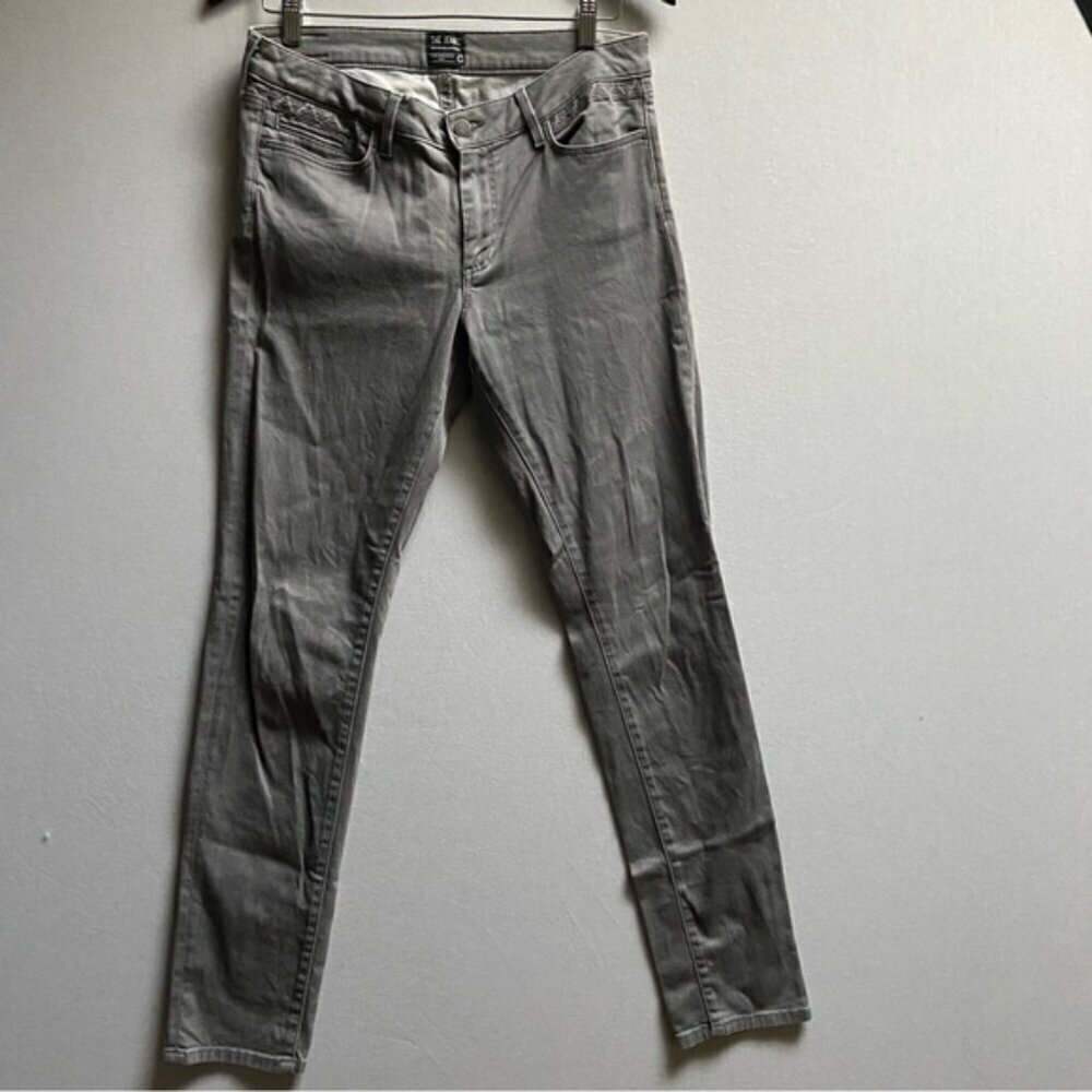 Comptoir des Cotonniers Grey Slim Fit Denim Jeans Gray Straight Skinny Size 31
